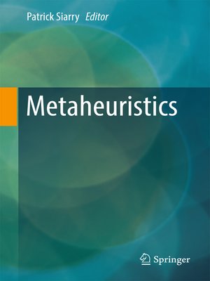 cover image of Metaheuristics